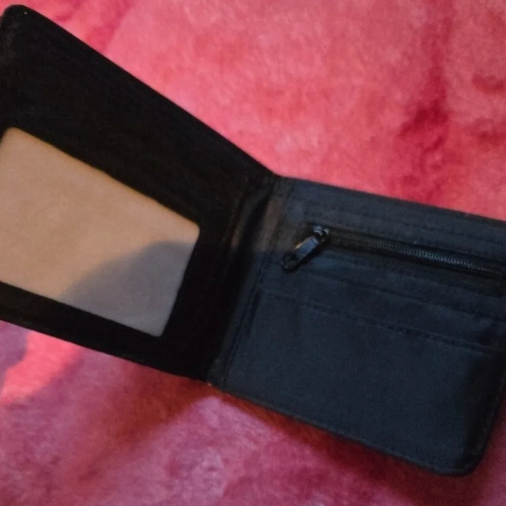 New overlord anime manga leather wallet